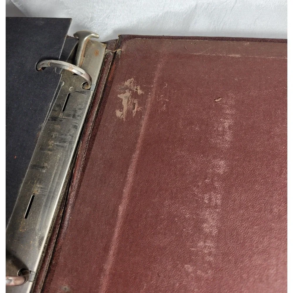 Vintage Trussell Burgundy KU University of Kansas Jayhawks College 3-Ring Binder
